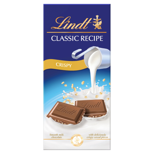 LINDT CLASSIC RECIEPE CRISPY 100G