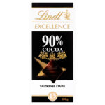 LINDT EXCELLENCE 90% COCOA 100G