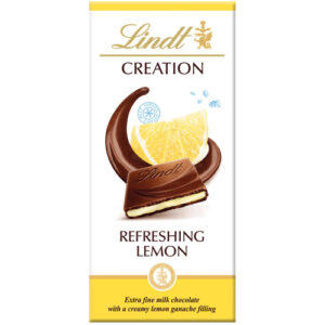 LINDT CREATION LEMON CHOCOLATE BAR 150G