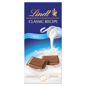 LINDT CLASSIC RECIEPE MILK 100G