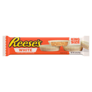 REESE'S WHITE PEANUT BUTTER CUPS KINGSIZE - 4 CUPS 79G