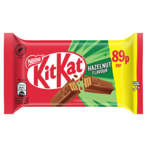 KITKAT 4 FINGER HAZELNUT PMP 89P 41.5G