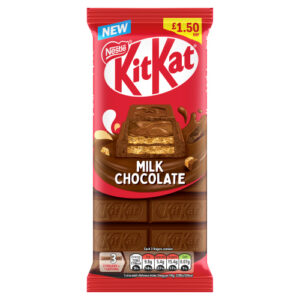 KITKAT MILK CHOCOLATE SHARING BAR PMP £1.50 99G