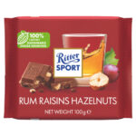 RITTER SPORT RUM RAISINS HAZELNUTS 5PK 100G