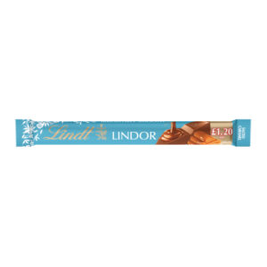 LINDT LINDOR SALTED CARAMEL TREAT BAR PMP £1.20 38G