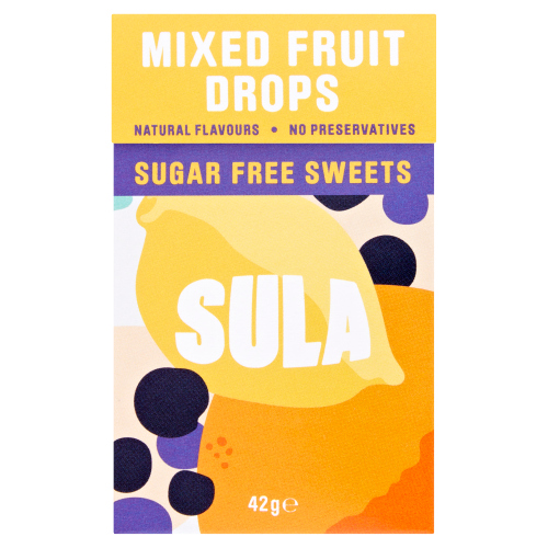SULA MIXED FRUIT DROPS 42G