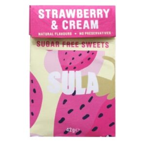 SULA STRAWBERRY & CREAM SUGAR FREE 42G