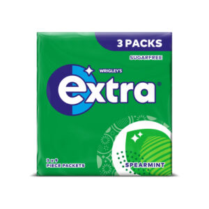 EXTRA SPEARMINT SUGAR FREE 9PC 3 PK 12.6G