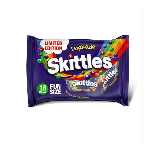 SKITTLES DARKSIDE FUNSIZE 18PK 324G