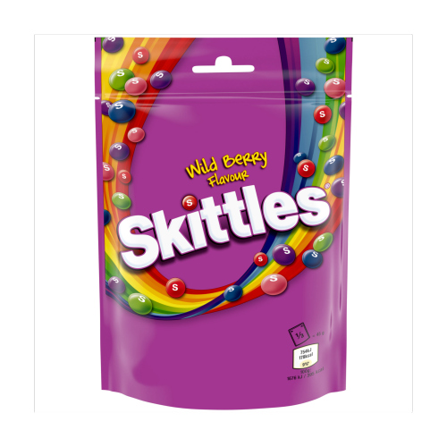 SKITTLES WILD BERRY POUCH 136G