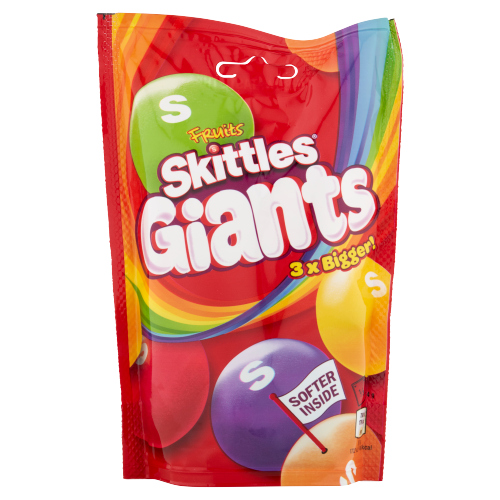 SKITTLES FRUIT GIANTS 132G