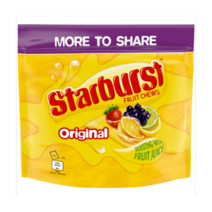STARBURST VEGAN CHEWY SWEETS FRUIT SHARING POUCH BAG 322G
