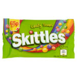 SKITTLES CRAZY SOURS SWEETS BAG PMP 65P 45G