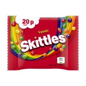 SKITTLES FRUITS FUN SIZE BAGS PMP 20P 18G