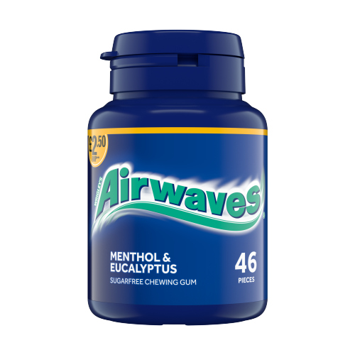 AIRWAVES MENTHOL BOTTLE PMP £2.50 46S