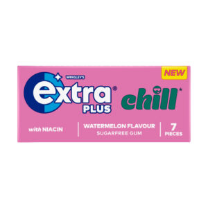 EXTRA PLUS CHILL WATERMELON CHEWING GUM 7PC 15.6G
