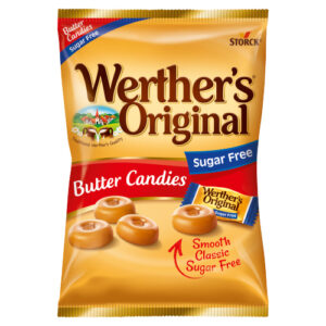 WERTHER'S ORIGINAL SUGAR FREE BUTTER CANDIES 80G