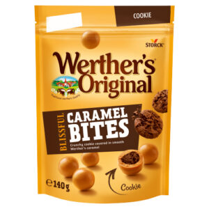 WERTHER'S ORIGINAL CARAMEL BLISSFUL BITES CHOCOLATE COOKIE 140G
