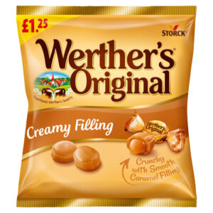 WERTHER'S ORIGINAL CREAMY FILLING PMP £1.25 110G