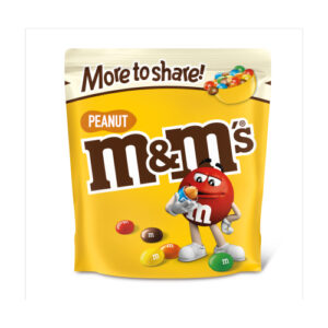 M&M'S PEANUT CHOCOLATE MORE TO SHARE POUCH 200G