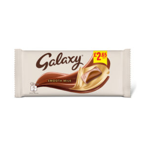 GALAXY SMOOTH MILK CHOCOLATE BAR LARGE BLOCK PMP £2.65 180G