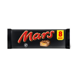MARS CARAMEL CHOCOLATE BARS 8PK 34.5G