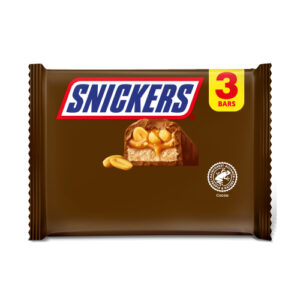 SNICKERS PEANUT CHOCOLATE BARS 3PK 40G