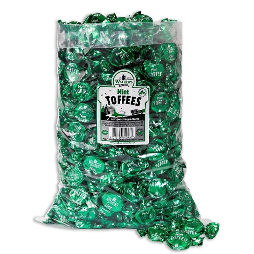 WALKERS NONSUCH MINT TOFFEES 2.5KG