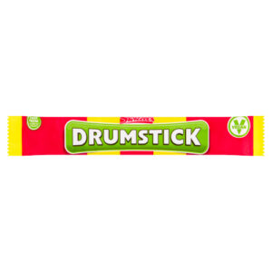 SWIZZELS DRUMSTICK ORIGINAL RASPBERRY & MILK CHEW BAR 60X 18G