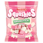 SWIZZELS SQUASHIES STRAWBERRY & CREAM 120G