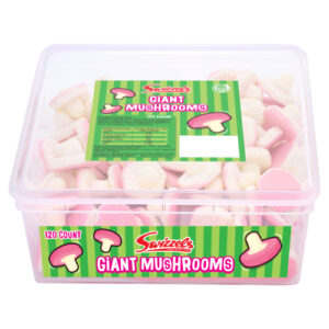 SWIZZELS FOAM MUSHROOMS TUB 120'PCS