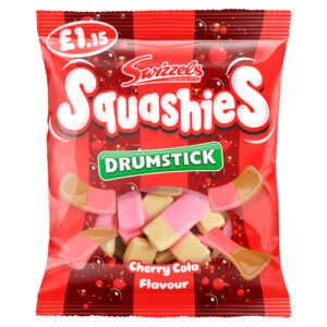 SWIZZELS SQUASHIES CHERRY COLA PMP £1.15 120G
