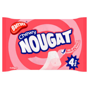 BARRATT NOUGAT BAR 4PK 35G