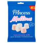 PRINCESS MALLOWS PINK & WHITE MARSHMALLOWS PMP £1.00 150G