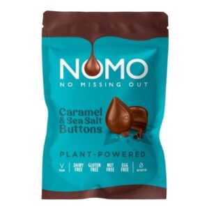 NOMO BUTTONS CARAMEL & SEA SALT 110G
