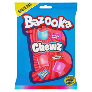 BAZOOKA CHEWS SHARE BAG 120G