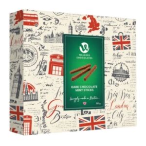 WALKERS DARK CHOCOLATE MINT STICKS 150G