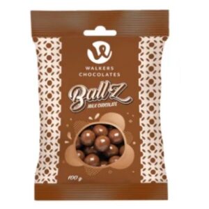WALKERS MILK CHOCOLATE BALLZ 100G