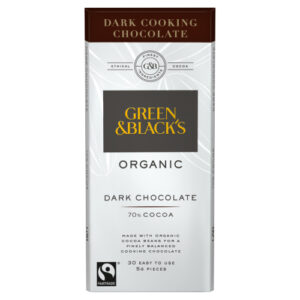 GREEN & BLACK'S ORGANIC COOKING DARK CHOCOLATE BLOCK 150G