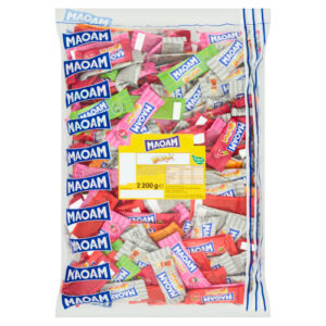 MAOAM STRIPES FRUIT & COLA CHEWY SWEETS BULK BAG 2.2KG