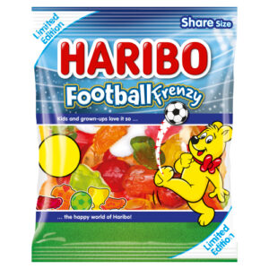 HARIBO FOOTBALL FRENZY PMP £ 1.25 140G- LAUNCH APRIL-2026