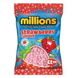 MILLIONS STRAWBERRY HANGING BAG 110G
