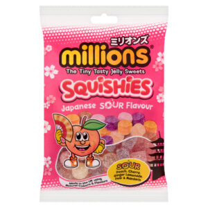 MILLIONS SQUISHIES JAPANESE SOURS 130G