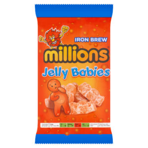 MILLIONS IRON BREW JELLY BABIES 150G