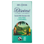 DIVINE SMOOTH MILK CHOCOLATE WITH SALTED CARAMEL 90G