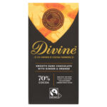 DIVINE SMOOTH DARK CHOCOLATE WITH GINGER & ORANGE 90G