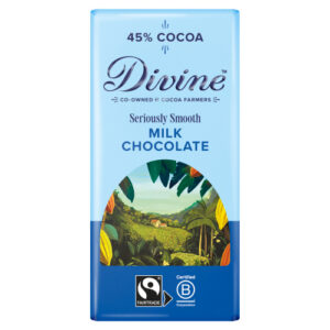 DIVINE SERIOUSLY SMOOTH MILK CHOCOLATE 90G