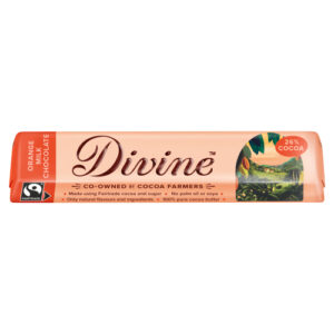 DIVINE CHOCOLATE MILK ORANGE 35G