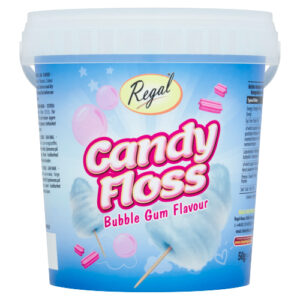 REGAL BUBBLEGUM CANDY FLOSS 50G