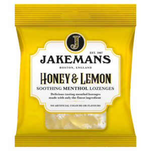 JAKEMANS HONEY & LEMON LOZENGES BAG 73G